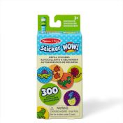 Sticker WOW!® - Залепване на стикери с възможност за презареждане - Динозавър - Melissa & Doug