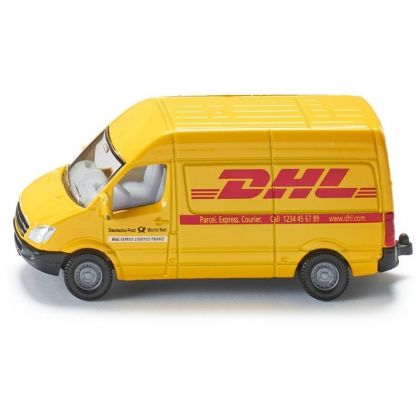 SIKU, Post Van, DHL, пощенски, куриерски, ван, бус, игра, игри, играчка, играчки