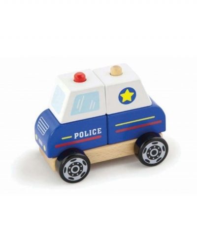viga, дървена, количка, кола, полицейска, дърво, игра, игри, играчка, играчки