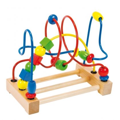 Goki, рамка с цветни топчета, мъниста, образователна игра,  играчка, играчки, игри, игра