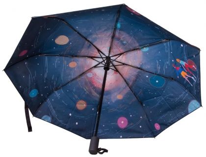 Levenhuk, чадър, чадър за астрономи, астрономи, дъждобран, дъжд, чадър за ученици