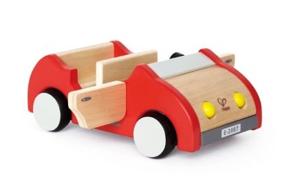 Hape, дървена, кола, играчка, количка, дървена играчка, играчки, игри, игра