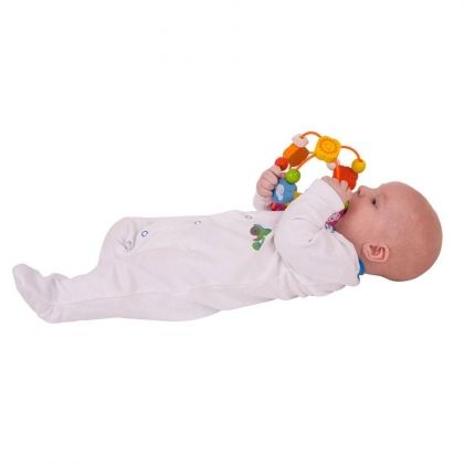 bigjigs, бебешка активна топка, топка с активности, бебешка топка с активности, активности, топка, дрънкалка, игра, игри, играчка, играчки