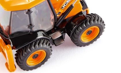 siku, Метална играчка, Багер JCB 4CX, багер, метален багер, багер играчка, JCB 4CX, игра, игри, играчка, играчки