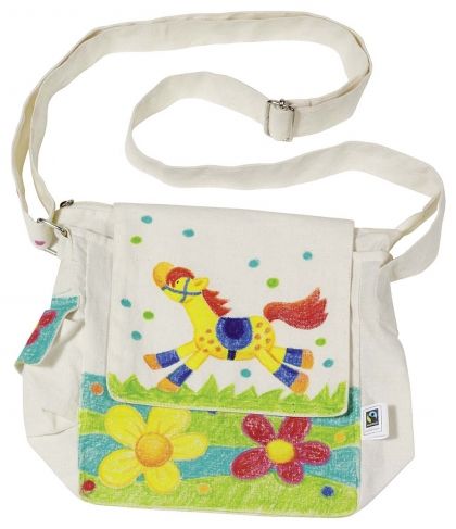 Goki, текстилна, детска, чанта, за, оцветяване, памучна чанта, за оцветяване, декориране