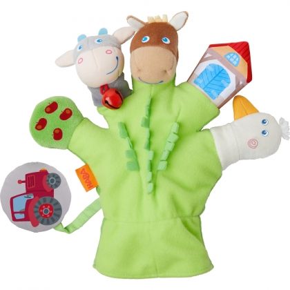 haba, Ръкавица за куклен театър, Ферма, ръкавица, куклен театър, кукли за пръсти, детски театър, игра, игри, играчка, играчки