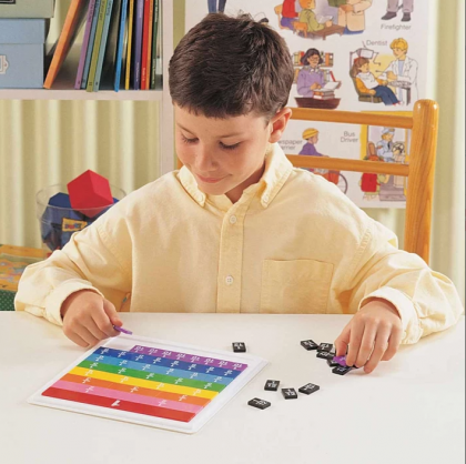 Learning Resources, Образователна игра с цветни плочки, Научи лесно дробите, образователна игра, игра с дроби, научи дробите, дроби, математика, игра, игри, играчка, играчки