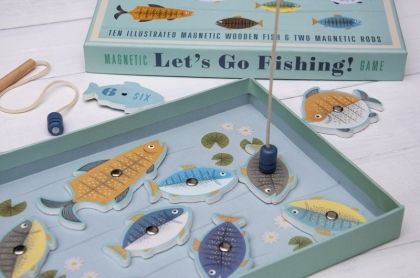 Rex London, Магнитна игра, Риболов, дървена игра, забавна игра, игра на риболов, лов на рибки, игра, игри, играчка, играчки