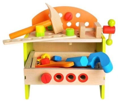 Дървена детска работилница с инструменти, работилница, детска работилница, детска работна маса, работна маса, дървена играчка, детска играчка, детски играчки, игра, игри, играчка, играчки