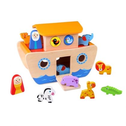 tooky toy, образователен сортер, дървена играчка сортер, дървен сортер, дървена играчка, сортер, Ноевият ковчег, Нои, образователна играчка, образователен комплект, играчка, игра, игриtooky toy, образователен сортер, дървена играчка сортер, дървен сортер,