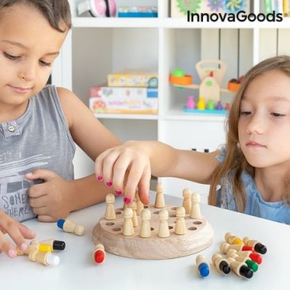 Innova Goods - Дървен игра за памет 