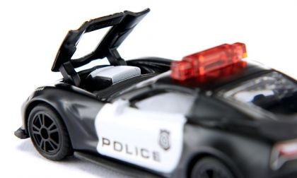 Siku - Играчка - Chevrolet Corvette ZR1 Police 