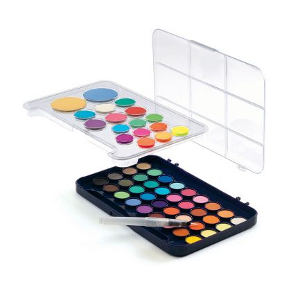 Djeco - Комплект боички за рисуване - 50 цвята 