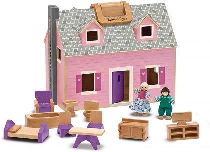 Melissa & Doug, играчка, играчки, дървена играчка, играчка от дърво, дървена къща, дървена къща за игра, играчки от дърво, къща за игра с кукли, дървена къща за кукли, къща за игра с кукли, къщички за кукли, игра с кукли, розова къща за кукли