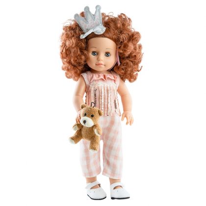 Paola Reina, кукла, кукли, винилова кукла, винилови кукли, кукла от винил, кукли от винил, кукла 40 см, кукли 40 см, кукла за игра, игра с кукли, кукла Бека, продукти Paola Reina, кукли Paola Reina