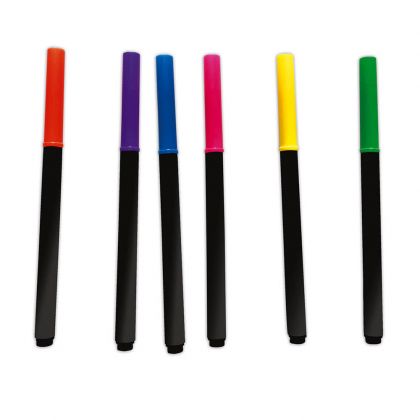 Janod - Креативен комплект за оцветяване с флуоресцентни маркери 