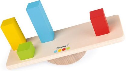 Janod - Дървена игра за баланс с тежести 