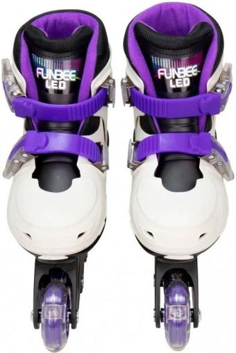 D`arpeje - Детски ролери със светещи колела - Funbee LED - 30-33