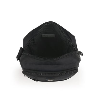 Gabol - Мъжка чанта - Черна - Кендо - 24 см 