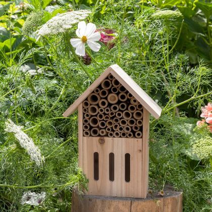 Rex London - Дървена къщичка за насекоми - Градински хотел 