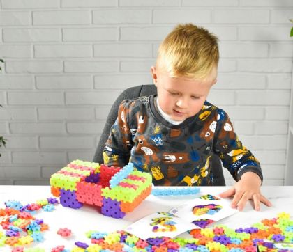 Детски цветен конструктор - 300 елемента