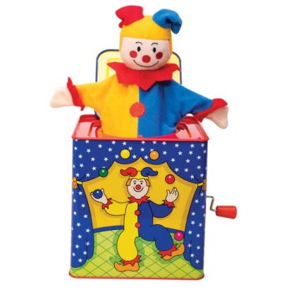 Bigjigs, играчка, играчки, музикална играчка, детска музикална играчка, музикални играчки за деца, детски музикални играчки, музикална играчка за игра, кутия с изскачащ клоун, кутия с шутът Джак, играчки Bigjigs, продукти Bigjigs