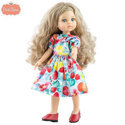 Paola Reina, кукла, кукли, детски кукли, кукли за игра, кукла за игра, детска кукла за игра, кукла 32 см, кукли 32 см, кукла Карла, кукла Карла 32 см, играчка кукла, винилова кукла, кукла от винил, продукти Paola Reina, игра с кукли, играчки Paola Reina