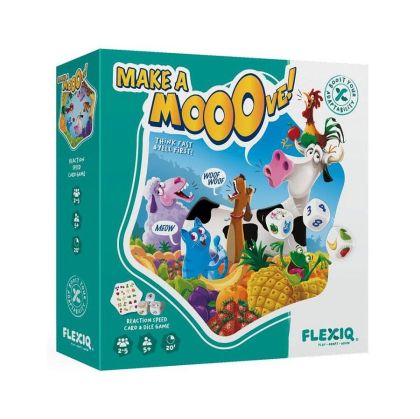 Flexiq - Настолна игра с карти - Make A Mooove