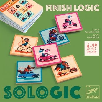 Djeco - Логическа игра - Finish logic