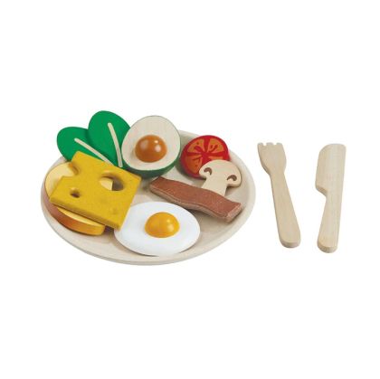 Детски дървен комплект - Направи закуска - PlanToys