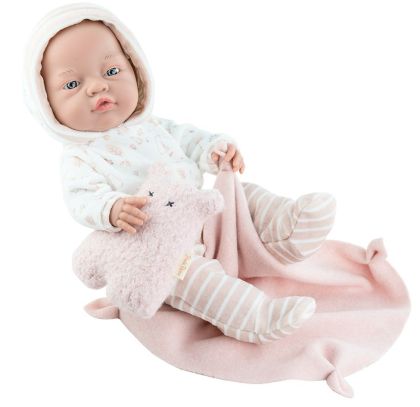 Кукла бебе момиченце 45 cm - Paola Reina