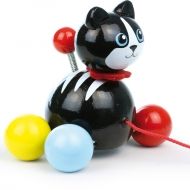 Vilac - Детска играчка за дърпане коте