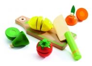 Djeco - Детски дървени плодове и зеленчуци за рязане