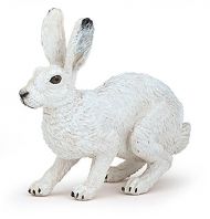 Papo - Фигурка за колекциониране и игра - Бял арктически заек 