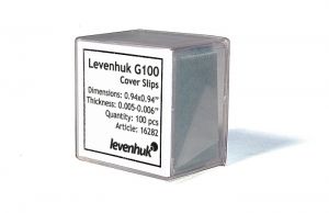 Levenhuk - Покривни стъкла - G100, 100 бр.