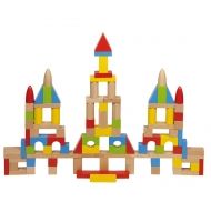 Goki, детска дървена играчка, конструктор 100 части, играчки, игри, игра