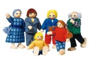 goki, гъвкави, дървени, кукли, градско, семейтво, дървени, кукли, семейство, кукленска, къща, куклена, играчка, играчка, играчки, игри, игра
