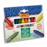 Jovi - Цветни восъчни пастели - 12 цвята