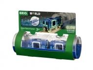 Brio - Комплект от метро влакче и тунел 