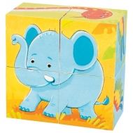 Goki - Дървени кубчета - Диви животни
