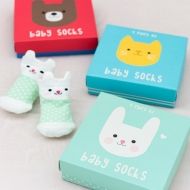 Rex London, Бебешки чорапки, зайчето бони, 4 чифта, чорапки за бебета, чорапки, чорапи