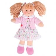 Bigjigs - Детска кукла - Попи - 25 см