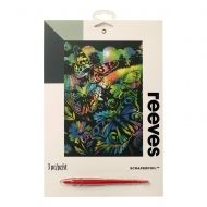 Reeves, творчески комплект за гравиране, пеперуди, гравиране, пеперуди, комплект за гравиране, детски творчество, детско творчество 