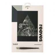 Reeves, творчески комплект за гравиране, тигър, гравюра на тигър, гравиране, метална плочка за гравиране, творчество 