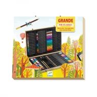 Djeco - Творчески комплект за рисуване - Big box of colors