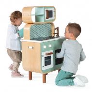 Janod - Дървена двустранна детска кухня - Reverso 