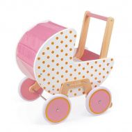 Janod - Дървена количка за кукли 