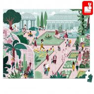 Janod - Пъзел в куфарче - Ботаническа градина - 200 части 