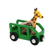 Brio - Товарно вагонче с жираф