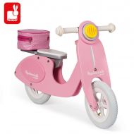 Janod - Детски дървен балансен скутер - Розов